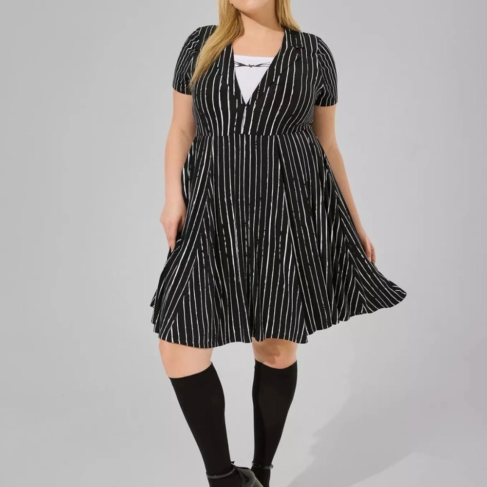 Torrid Disney Dress Nightmare Before Christmas Jack Skellington COSPLAY Size 3